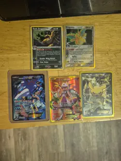 Pokemon High-end Card Lot Hp/dmg Kyogre Ex 6/34 Mewtwo Ex 164 Pikachu Ex Xy124 - Image 1