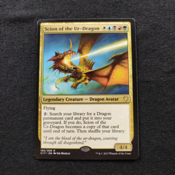 Scion of the Ur-Dragon Commander 2017 Magic The Gathering MTG tcg Card Near Mint - Image 1