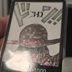 One Piece TCG 3D Luffy Timeskip DON!! CARD Special Promo EN - Image 2