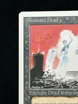 ANIMATE DEAD Revised Edition 1994 Magic The Gathering MTG TCG Uncommon 🔥MINT🔥 - Image 3