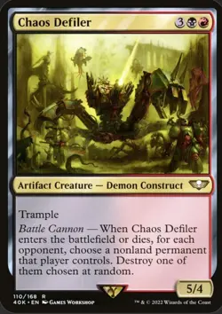 Chaos Defiler Universes Beyond: Warhammer 40000 Regular - Image 1