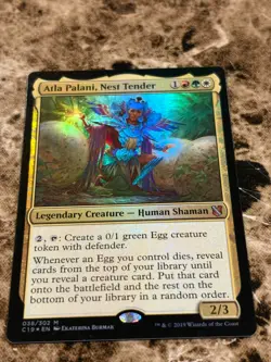 ATLA PALANI, NEST TENDER Magic MTG Commander 2019 Foil - Image 1