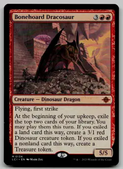 Bonehoard Dracosaur M The Lost Caverns of Ixalan 134 NM - Image 1