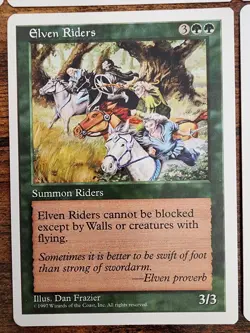 MTG Vintage 5th Edition GREEN Deck ⭐MINT/NM+⭐ ⭐Chub Toad ⭐Elven Riders ⭐Magic 10 - Image 3
