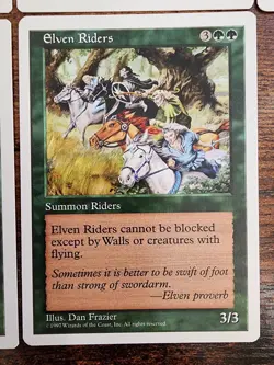 MTG Vintage 5th Edition GREEN Deck ⭐MINT/NM+⭐ ⭐Chub Toad ⭐Elven Riders ⭐Magic 10 - Image 4