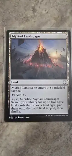 Myriad Landscape Commander: Streets of New Capenna Regular Uncommon MTG NM - Image 1