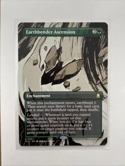 Earthbender Ascension (Borderless) #307 (NM) TLA Magic MTG - Image 1