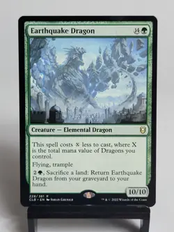 Magic the Gathering - Commander Legends: Baldur's Gate - Earthquake Dragon - Image 1