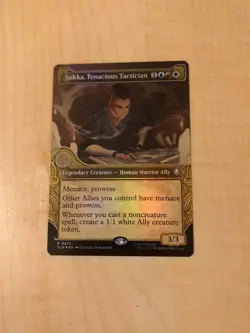 Sokka, Tenacious Tactician Showcase Foil 0352 Avatar: The Last Airbender TLA MTG - Image 1