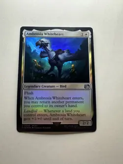 Ambrosia Whiteheart LP Final Fantasy Foil Magic The Gathering Mtg Lightly Played - Image 1