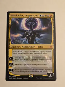 Nicol Bolas, Dragon-God - War of the Spark X1 WAR MTG 207/264 M - Image 1