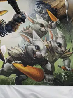 Star City Games Open Series Hoppin Rabbitmaster Neoprene Playmat 24" X 14" - Image 4