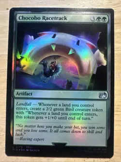 Chocobo Racetrack #179 (Foil) (NM) Final Fantasy FIN Magic MTG - Image 1
