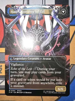 MTG - FIN - Emet-Selch, Unsundered (Borderless) #0394 - Near Mint Non Foil - Image 2