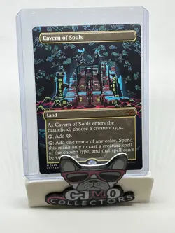 MTG Cavern of Souls (345/542) The Lost Caverns of Ixalan NM Regular BORDERLESS - Image 1