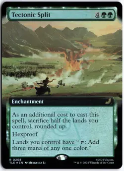 MTG - Tectonic Split (Extended Art) #208 - Foil - TLE Avatar: The Last Airbender - Image 1
