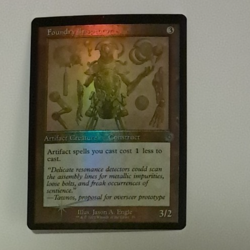 Foundry Inspector Schematic FOIL EX The Brothers War Magic the Gathering MTG - Image 1