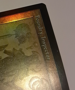 Foundry Inspector Schematic FOIL EX The Brothers War Magic the Gathering MTG - Image 3
