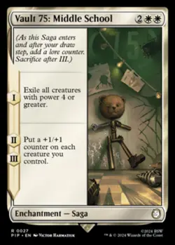 4x Vault 75: Middle School x4 - Universes Beyond: Fallout (PIP) - Image 1