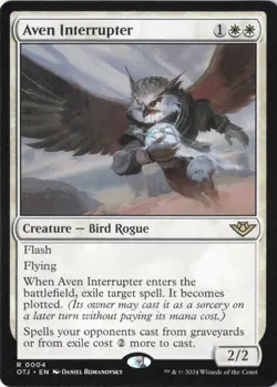 Aven Interrupter R Outlaws of Thunder Junction 4 NM - Image 1