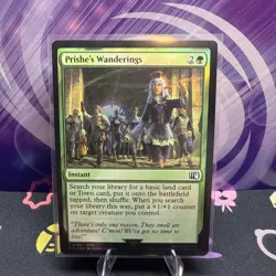 Prishe's Wanderings (Common Foil) #193 Final Fantasy MTG Near Mint Holo - Image 1