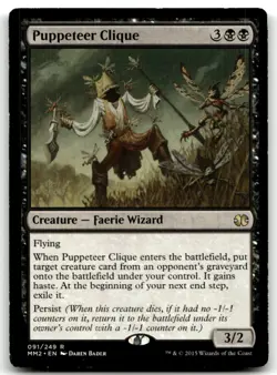 MTG Puppeteer Clique R Modern Masters 2015 91 MP - Image 1