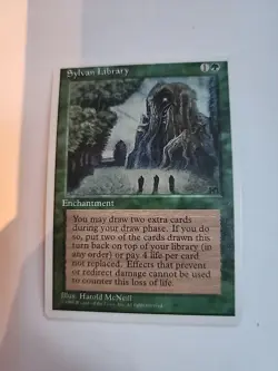 MTG Sylvan Library - Image 1