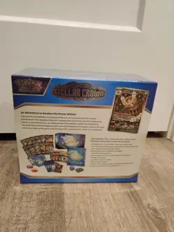 Pokemon TCG: Stellar Crown Pokemon Center Exclusive Elite Trainer Box ETB SEALED - Image 2