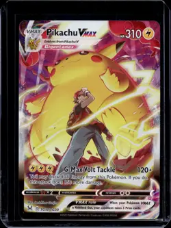 Pokemon SWSH11: Lost Origin Trainer Gallery Pikachu VMAX TG17/TG30 - Image 1