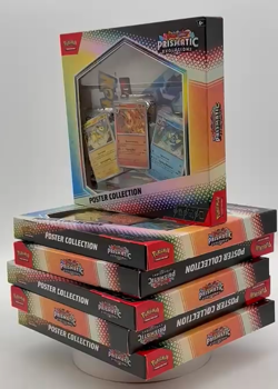 Lot of (6) Pokemon SV Prismatic Evolutions Poster Collection Boxes SEALED - Image 2