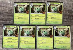(Lot of 7) 2024 Trick or Trade Sinistcha #022/167 Pokemon COSMOS HOLO - Image 1