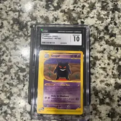 Pokemon Gengar Expedition Base Set 48/165 Regular Rare, English 2002 non holo - Image 1