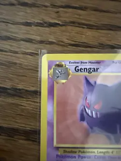 Pokemon TCG Gengar Fossil 20/62 Non-holo LP - Image 2