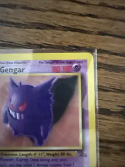 Pokemon TCG Gengar Fossil 20/62 Non-holo LP - Image 3