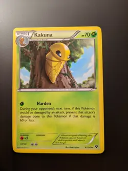 Pokemon TCG Kakuna 4/146 XY Base Set Mint/NM Condition - Uncommon - Image 2