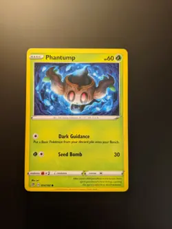 Pokemon TCG Phantump 14/192 Rebel Clash Mint/NM Condition - Common - Image 3