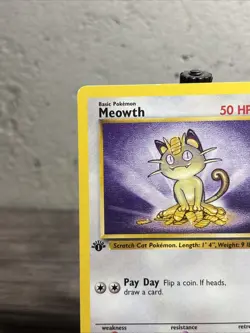 Pokemon TCG Meowth Jungle 56/64 Regular 1999-2000-Pokemon TCG-Fast Ship-LP!! - Image 2