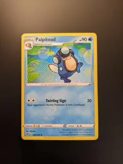 Pokemon TCG Palpitoad 45/192 S&S Rebel Clash Mint/NM Condition - Uncommon - Image 3