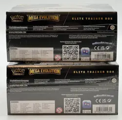 Lot of (2) Pokemon Mega Evolution ME01 Base Set Elite Trainer Boxes SEALED - Image 2