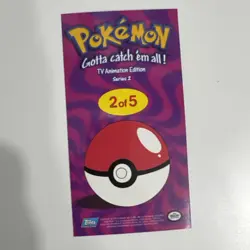 Pokemon Topps TV Animation Edition Series 2 Box Toppers #2 Of 5 - Image 2