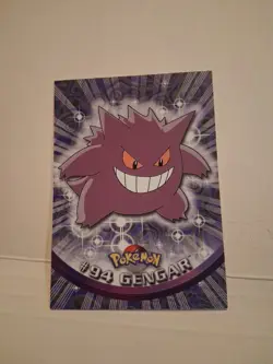 Gengar #94 2000 Topps Series 2 Pokemon Blue Logo TV Animation Edition Mint - Image 1