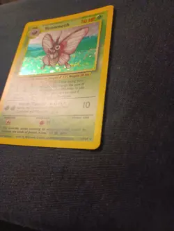 Pokemon Venomoth 13/64 Jungle Set Holo Unlimited Error/No Symbol LP-MP - Image 2