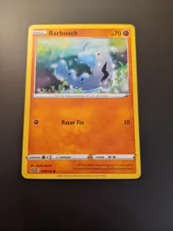 Pokemon TCG Common Barboach 99/192 S&S Rebel Clash Mint/NM Condition - Image 2