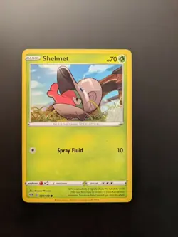 Pokemon TCG Common Shelmet 9/189 S&S Darkness Ablaze Mint/NM Condition - Image 3