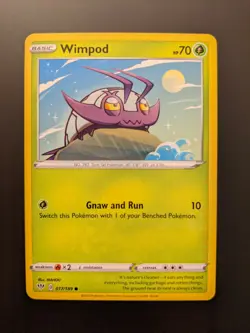 Pokemon TCG Common Wimpod 17/189 S&S Darkness Ablaze Mint/NM Condition - Image 1