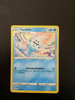 Pokemon TCG Uncommon Vanillish 46/189 S&S: Darkness Ablaze NM/Mint Condition - Image 3