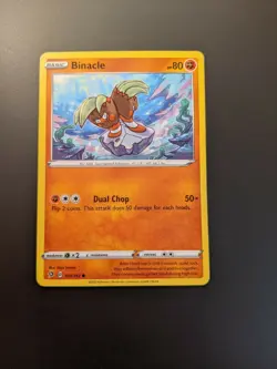 Pokemon TCG Common Binacle 103/192 S&S Rebel Clash Mint/NM Condition - Image 3
