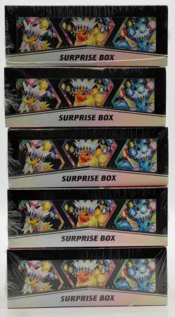 Lot of (5) Pokemon Scarlet & Violet Prismatic Evolutions Surprise Boxes SEALED - Image 4