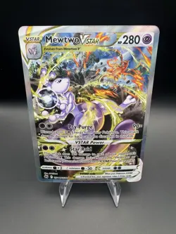 Mewtwo VSTAR GG44/GG70 Pokemon Crown Zenith: Galarian Gallery Ultra Rare Holo - Image 1