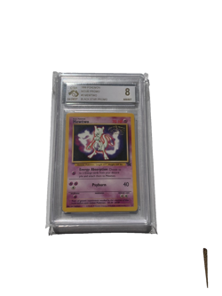 Mewtwo - 2000 Pokemon Movie Promo - Holo - CGA 8 NM/Mint - Vintage - Image 1